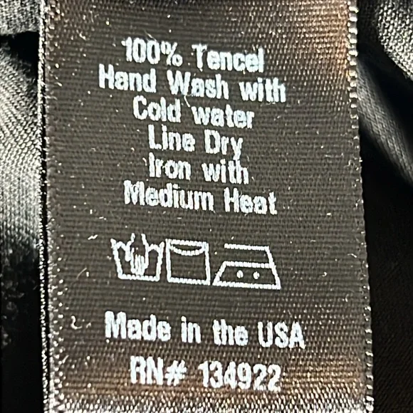 Emerson Fry black sleeveless tencel dress size 2 - Picture 8 of 15